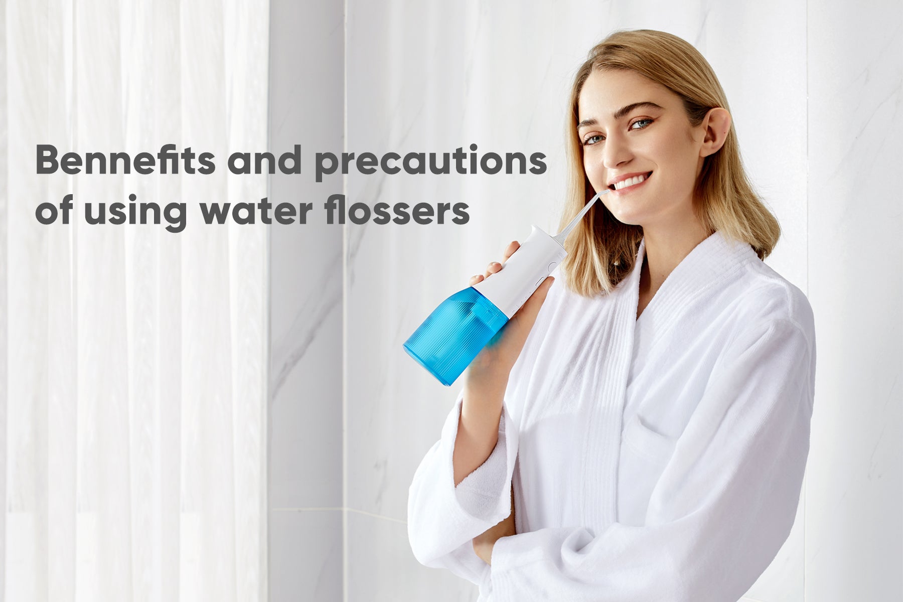 Benefits and precautions of using water flossers
