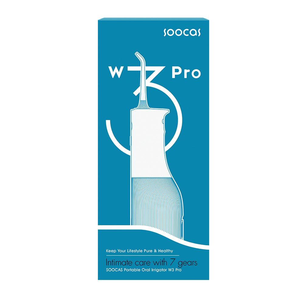 Soocas W1 White Cordless Portable Water Flosser